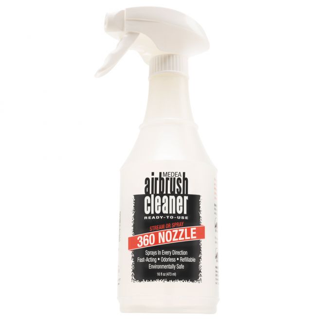 Iwata Airbrush Cleaner 16oz w/ 360 nozzle