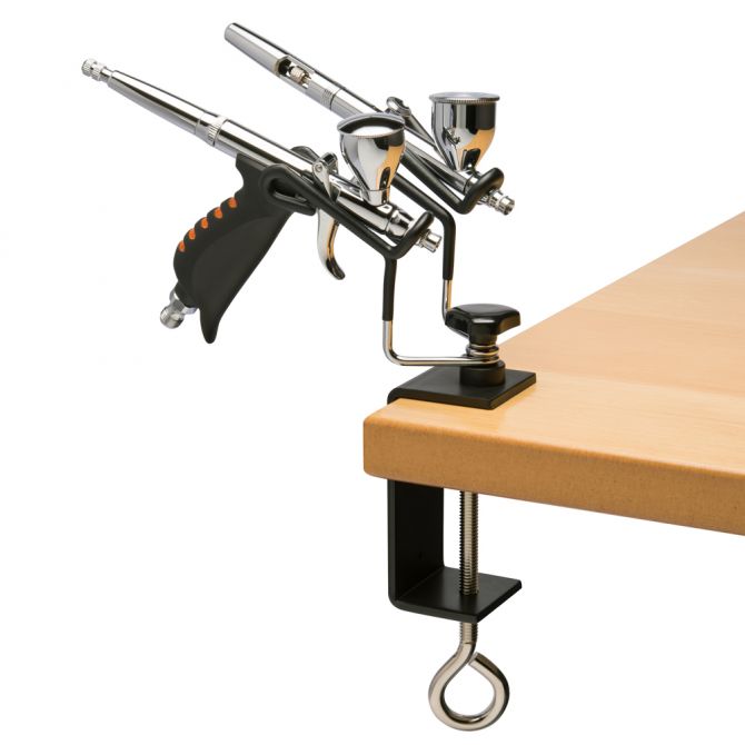 Iwata Airbrush Holder Universal (Holds 2 Brushes)