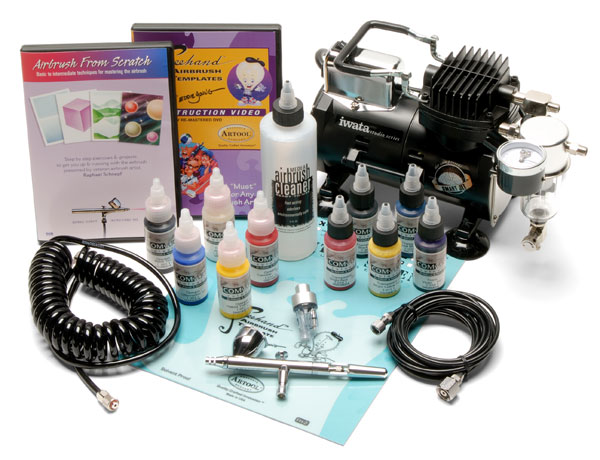 Iwata Deluxe Airbrush Kit with Eclipse HP-CS (IW 200) **ND**