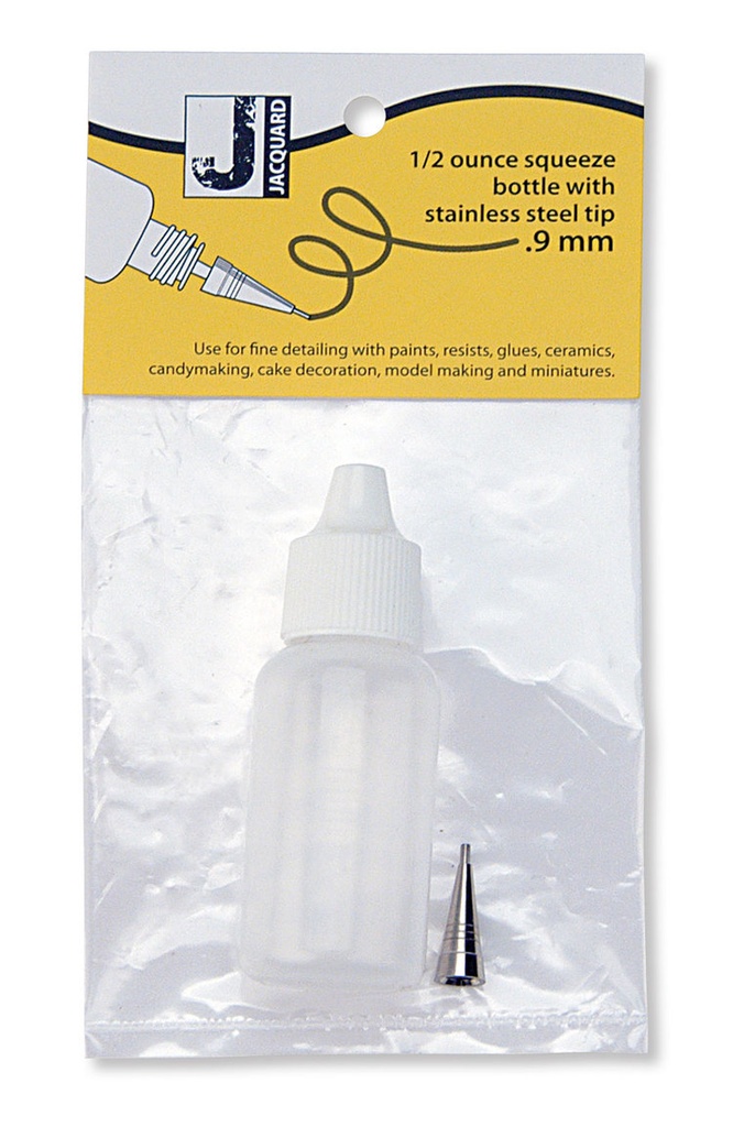 Jacquard Squeeze Bottle 1/2oz .9mm tip **ND**