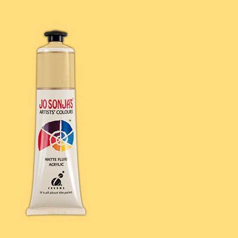 Jo Sonja Artists' Matte Flow Acrylic 75ml Naples Yellow Hue 599