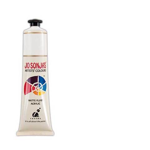 Jo Sonja Artists' Matte Flow Acrylic 75ml Titanium White 048