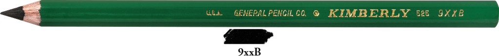 Kimberly Premium Graphite Drawing Pencil (525-9XXB)