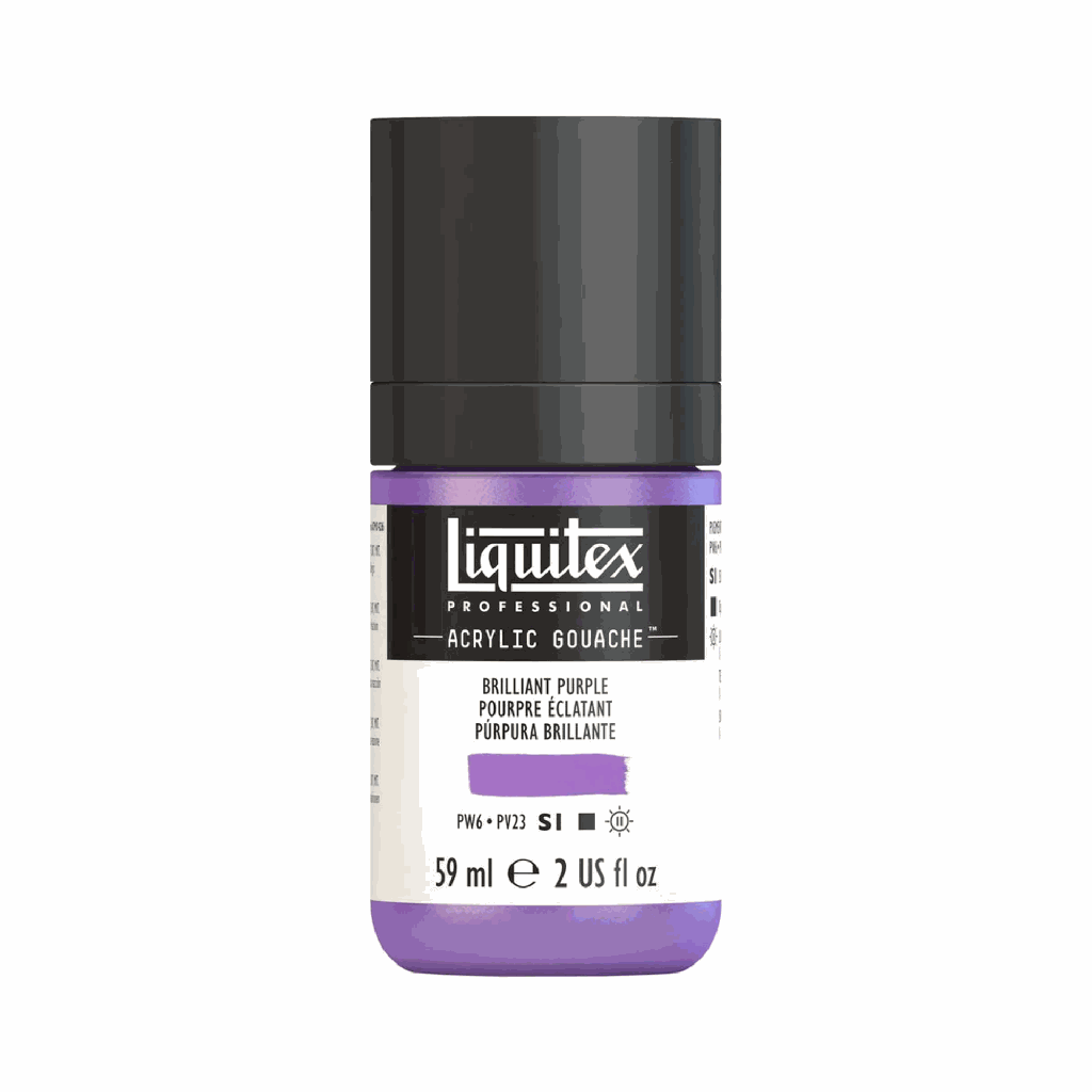 Liquitex Acrylic Gouache Brilliant Purple S1 59mL **ND**