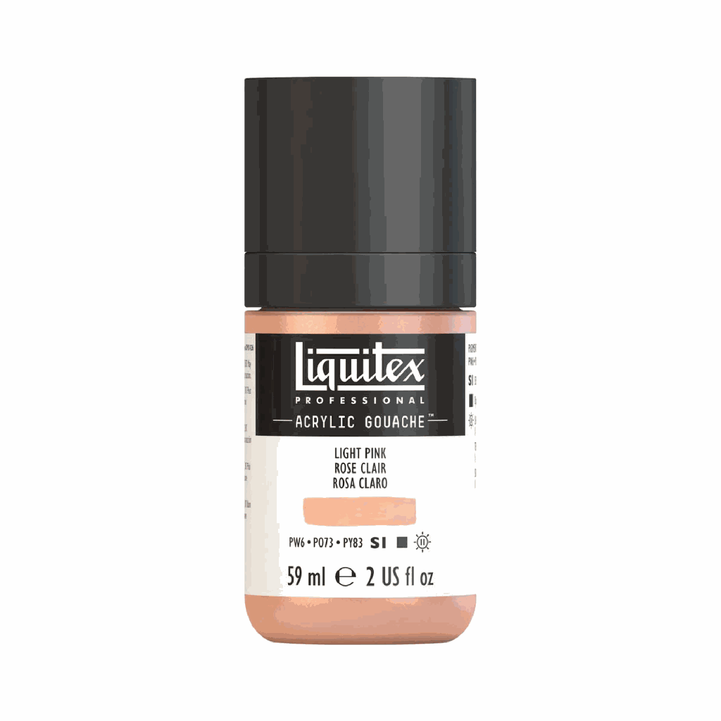 Liquitex Acrylic Gouache Light Portrait Pink S1 59mL **ND**