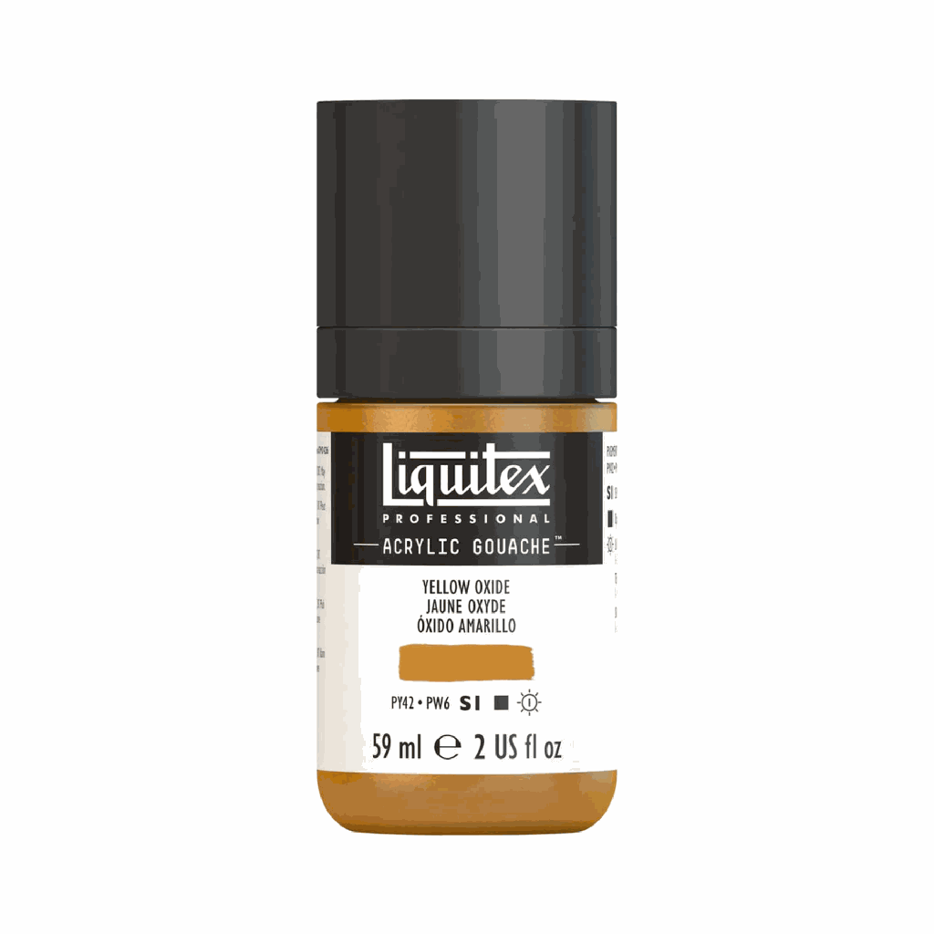 Liquitex Acrylic Gouache Yellow Oxide S1 59mL **ND**