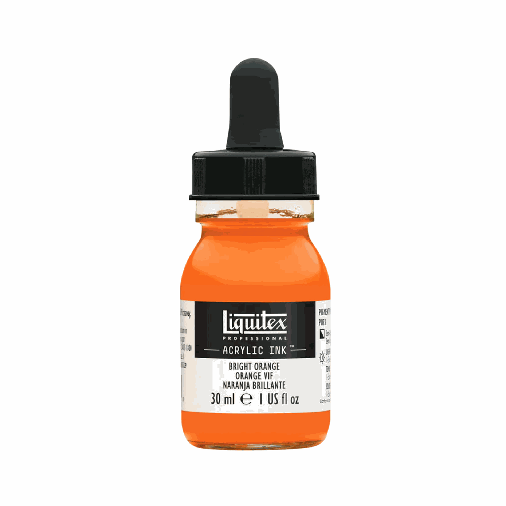 Liquitex Acrylic Ink Bright Orange 30ml **ND**
