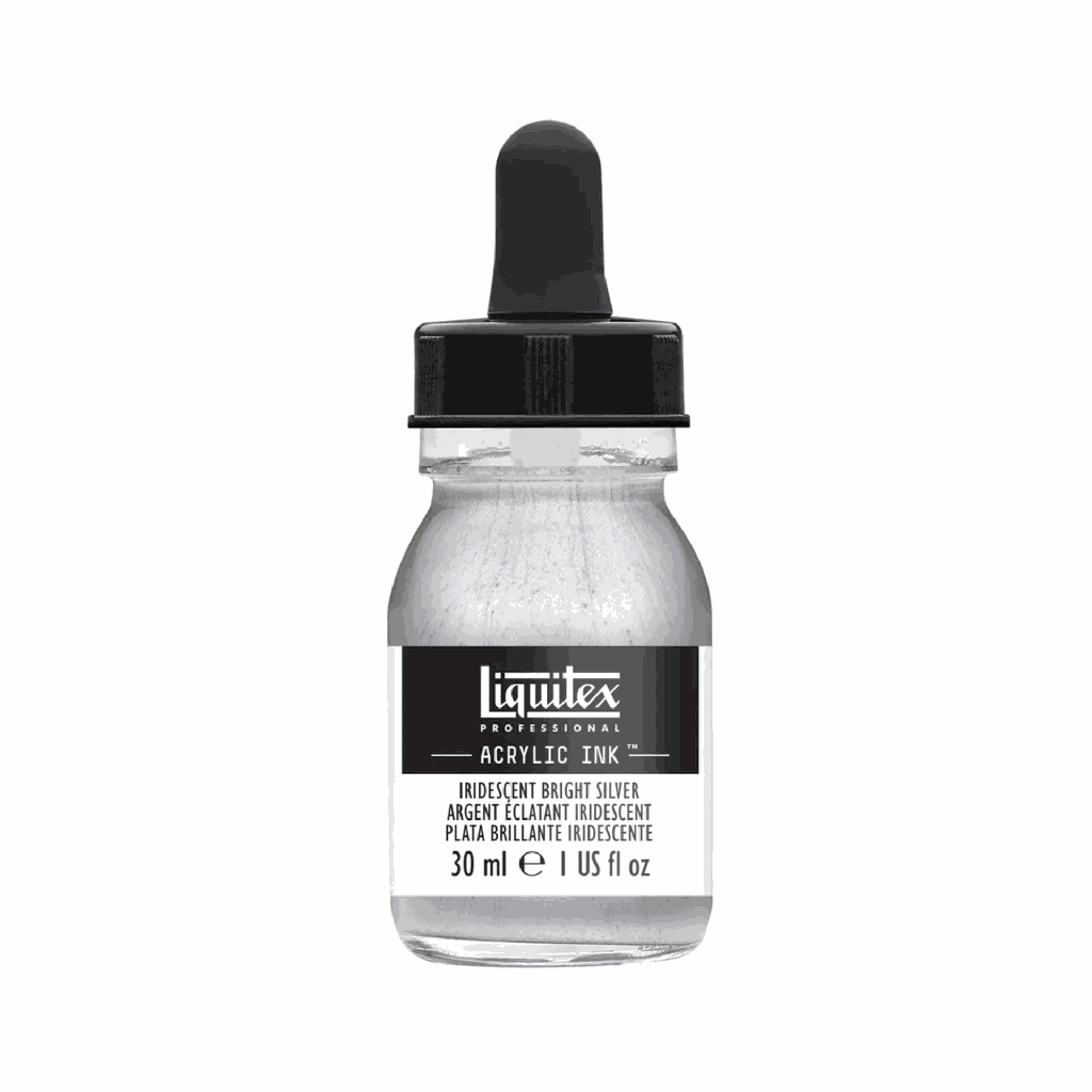 Liquitex Acrylic Ink Bright Silver 30ml **ND**