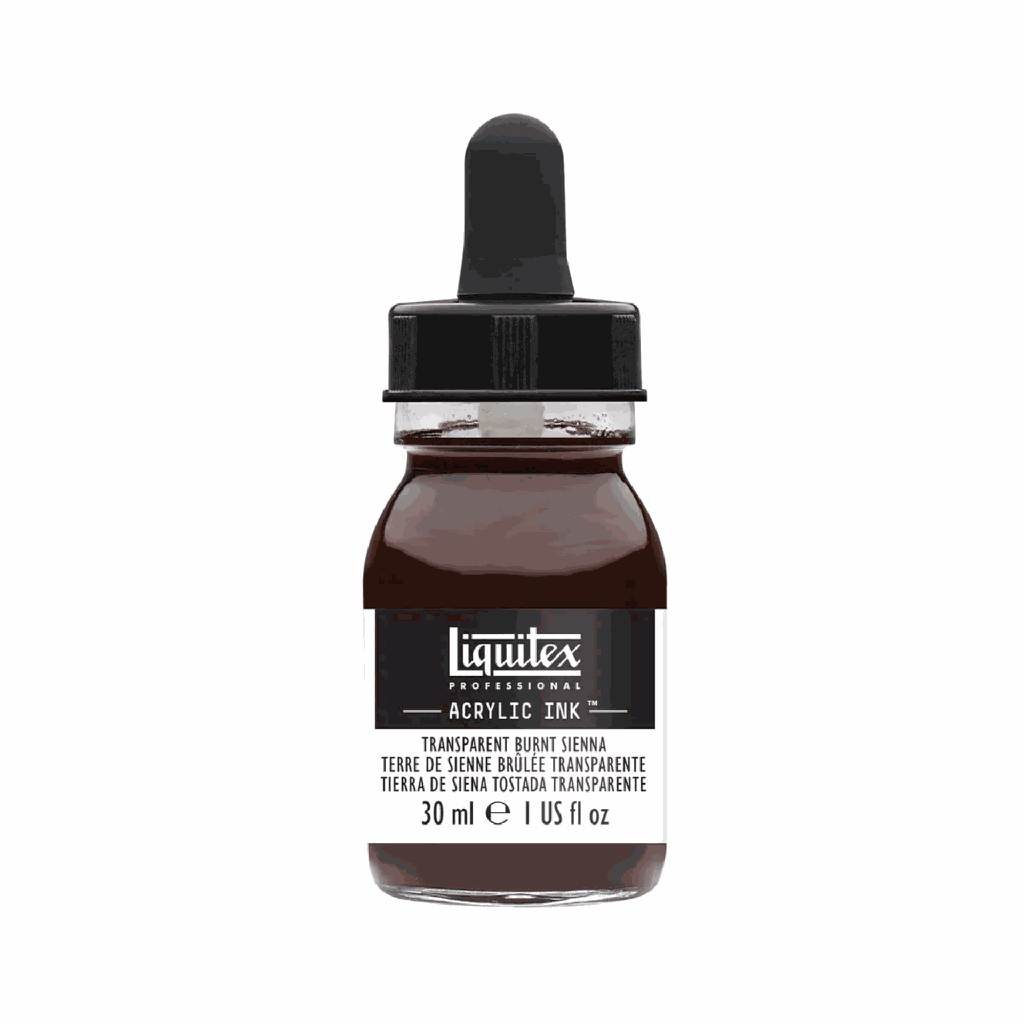 Liquitex Acrylic Ink Burnt Sienna 30ml **ND**