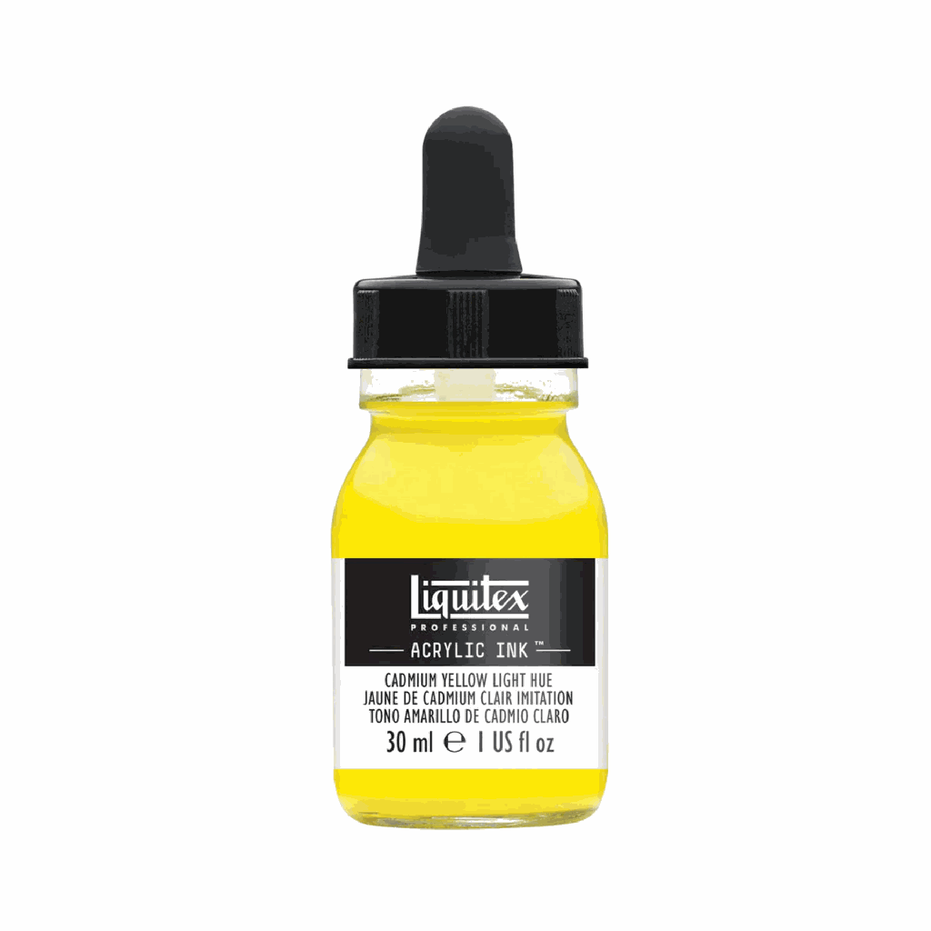 Liquitex Acrylic Ink Cadmium Yellow Light Hue 30ml **ND**