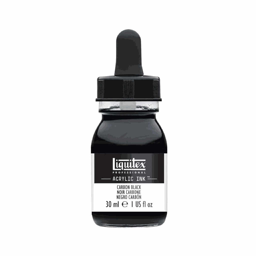 Liquitex Acrylic Ink Carbon Black 30ml **ND**