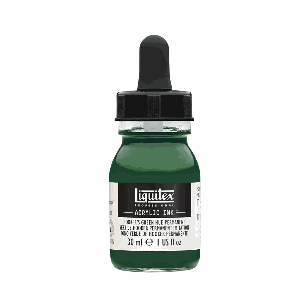 Liquitex Acrylic Ink Hookers Green Perm Hue 30ml **ND**