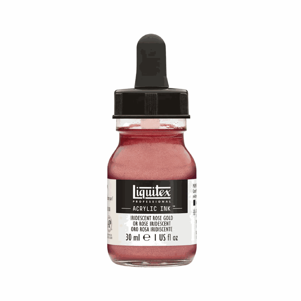 Liquitex Acrylic Ink Iridescent Rose Gold 30ml **ND**