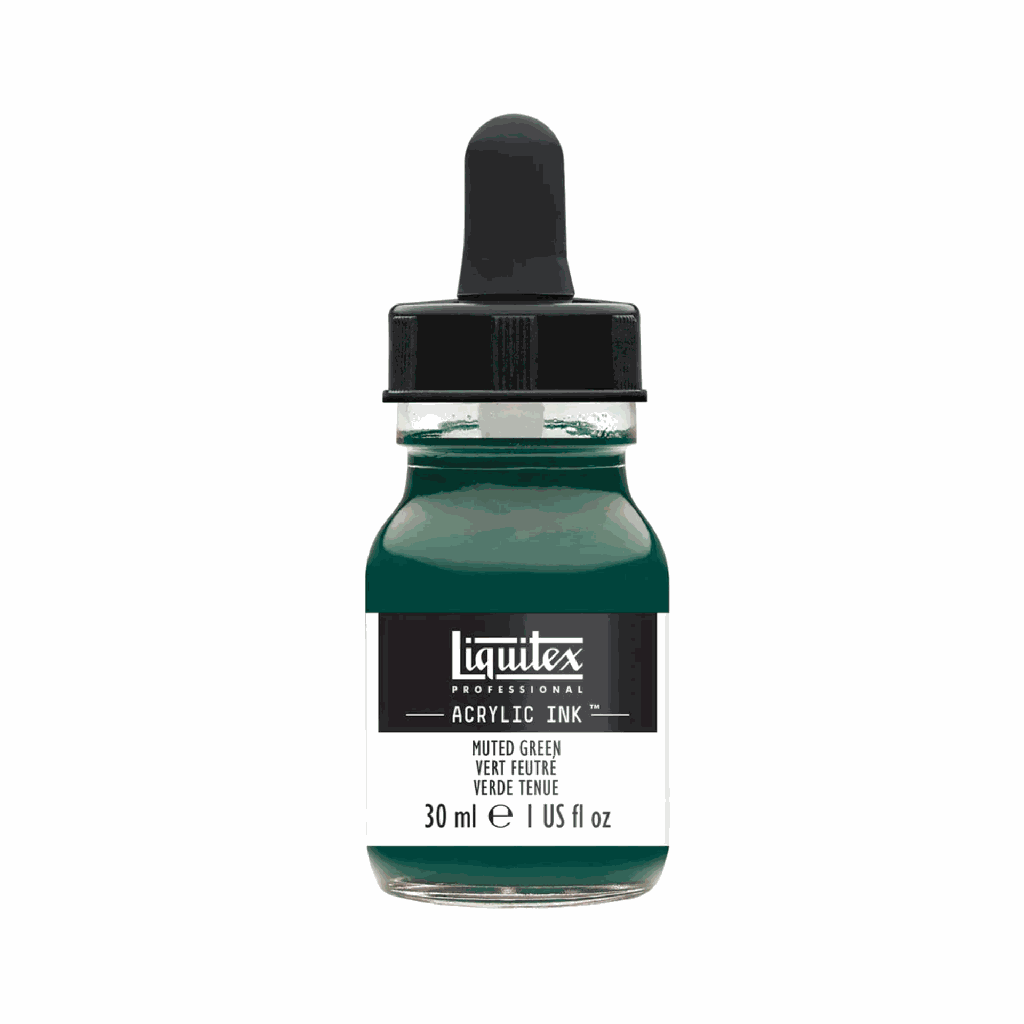 Liquitex Acrylic Ink Muted Green 30ml **ND**