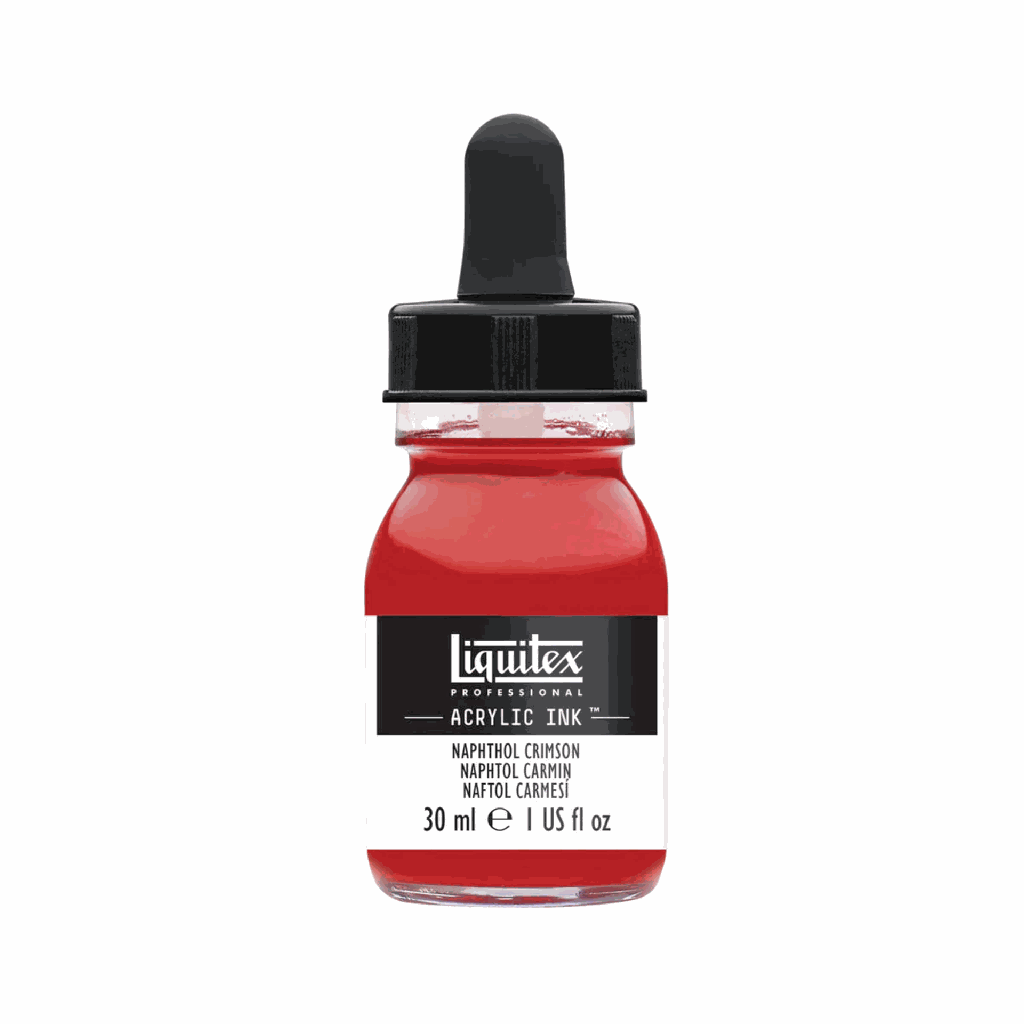 Liquitex Acrylic Ink Napthol Crimson 30ml **ND**
