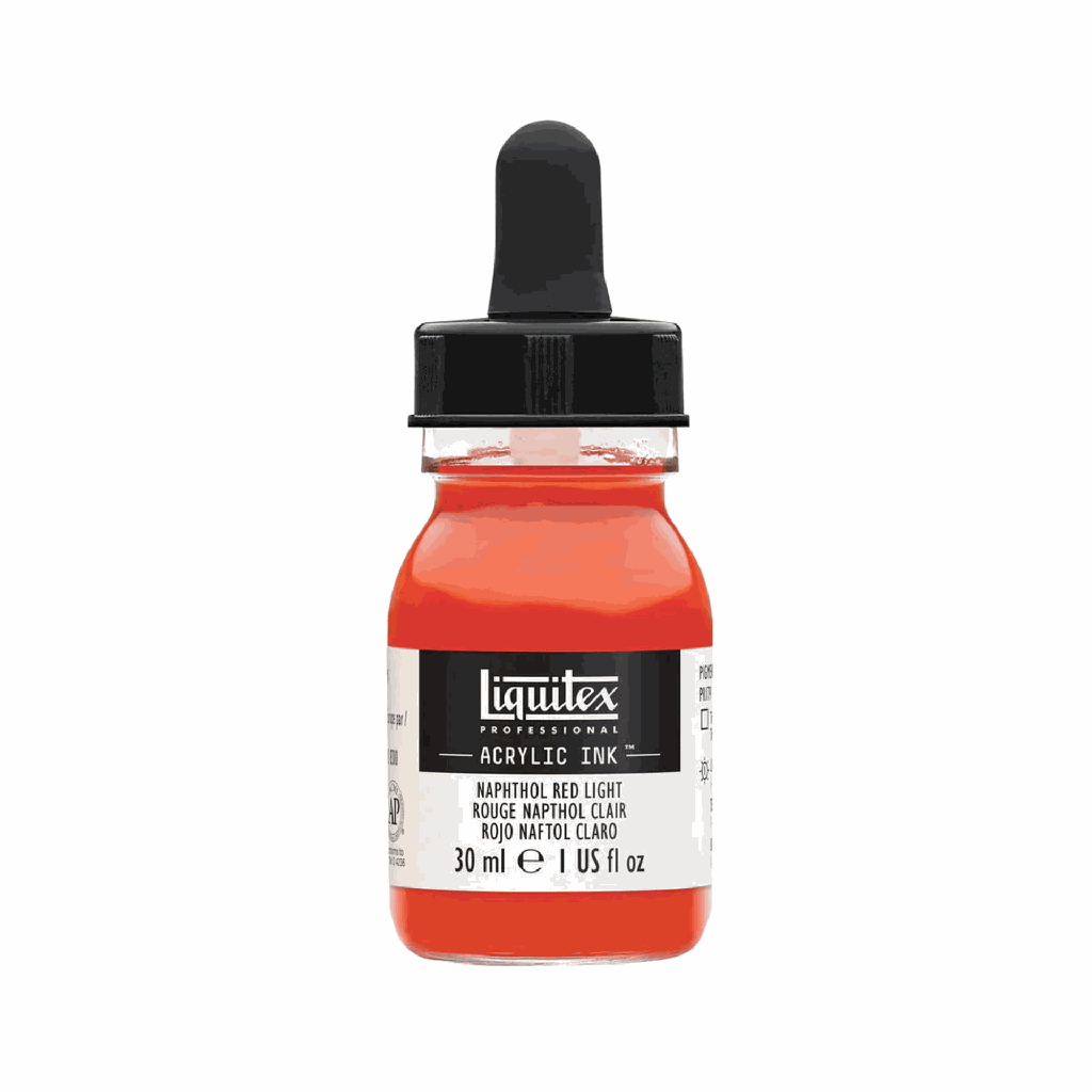 Liquitex Acrylic Ink Napthol Red Light 30ml **ND**