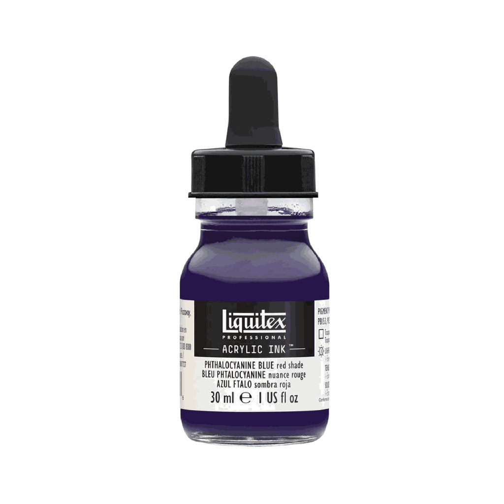 Liquitex Acrylic Ink Phthalo Blue (Red Shade) 30ml **ND**