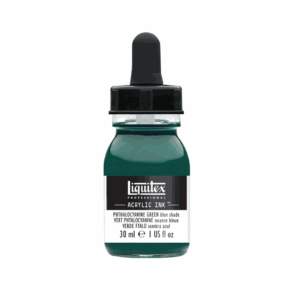 Liquitex Acrylic Ink Phthalo Green Blue Shade 30ml **ND**