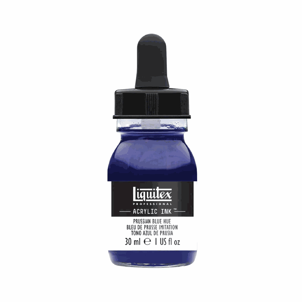 Liquitex Acrylic Ink Prussian Blue Hue 30ml **ND**