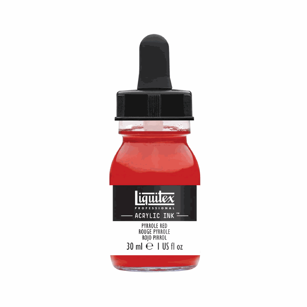 Liquitex Acrylic Ink Pyrrole Red 30ml **ND**