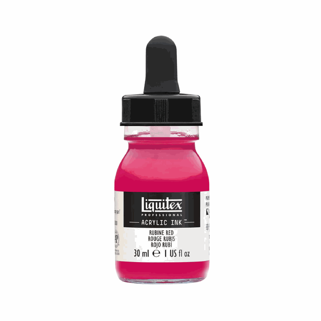 Liquitex Acrylic Ink Rubine Red 30ml **ND**