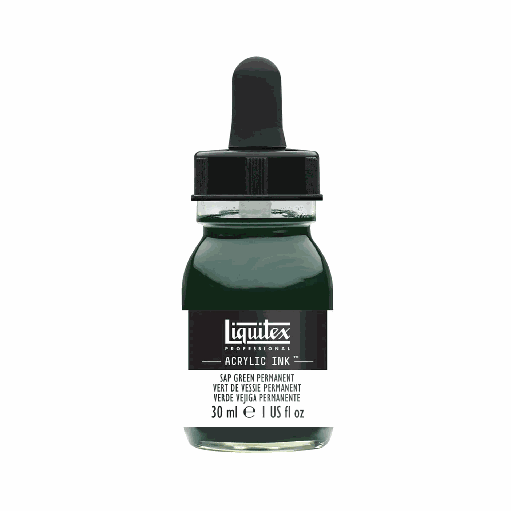 Liquitex Acrylic Ink Sap Green Perm 30ml **ND**