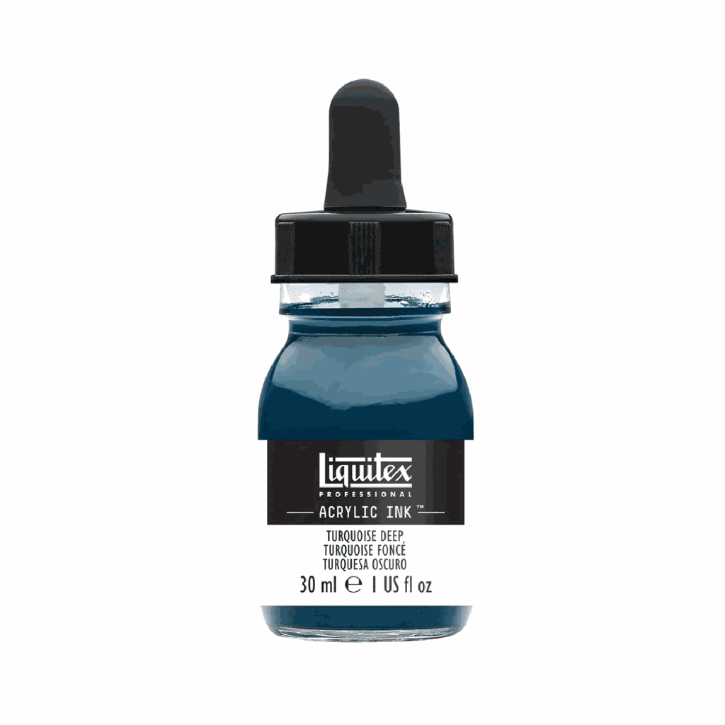 Liquitex Acrylic Ink Turquoise Deep 30ml **ND**