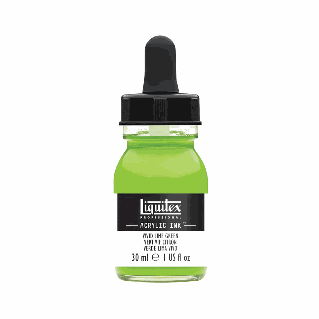Liquitex Acrylic Ink Vivid Lime Green 30ml **ND**
