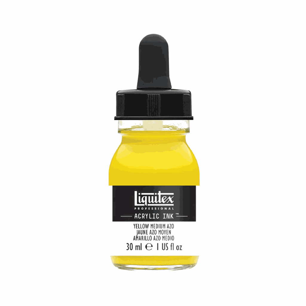 Liquitex Acrylic Ink Yellow Medium Azo 30ml **ND**