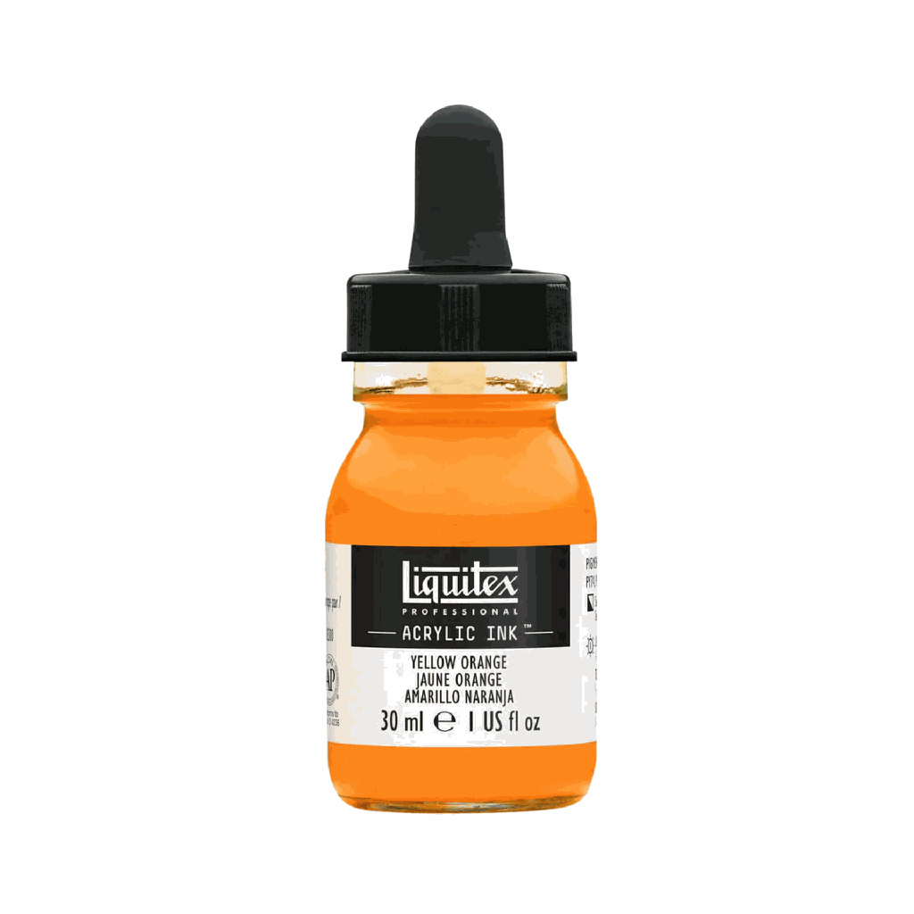 Liquitex Acrylic Ink Yellow Orange 30ml **ND**
