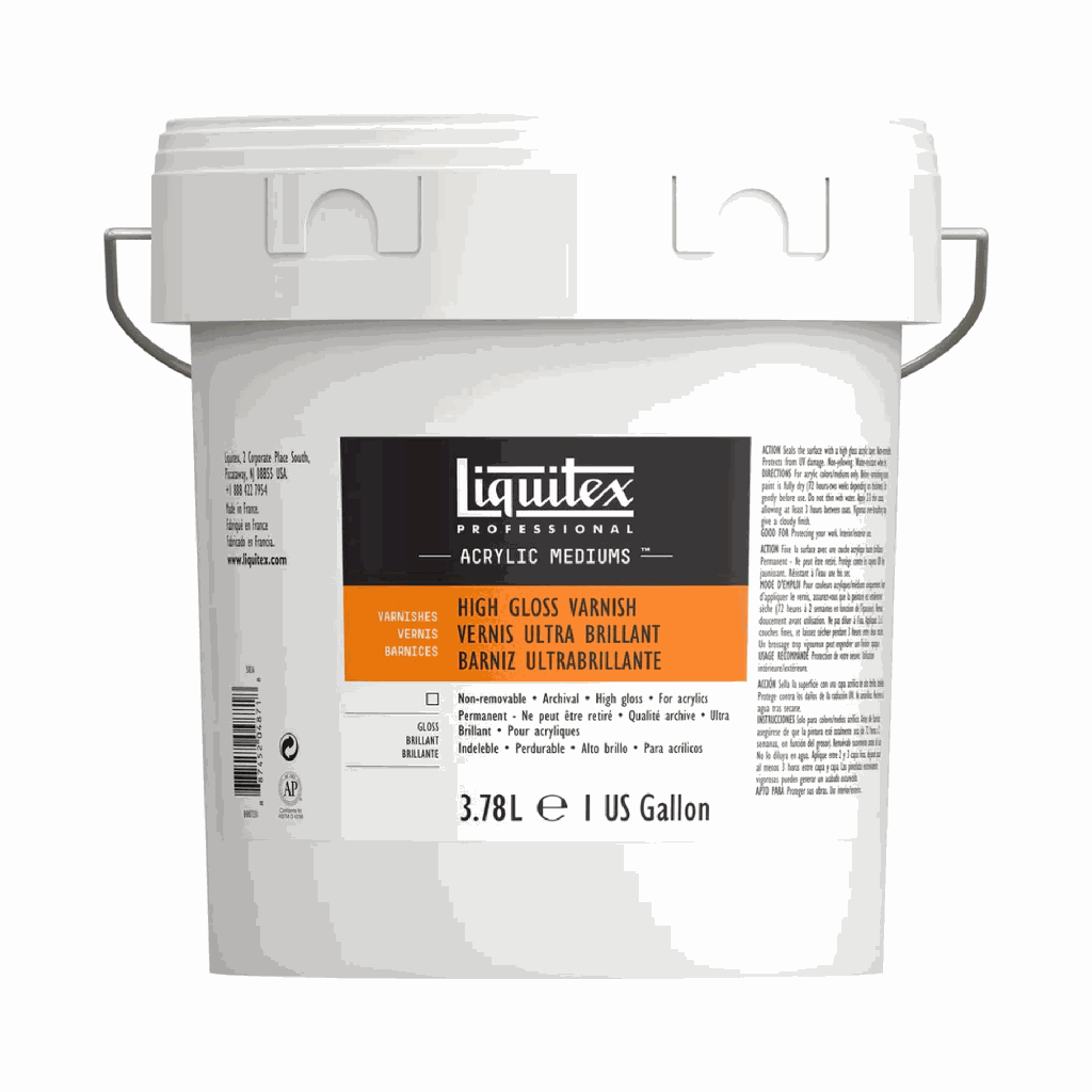 Liquitex Medium High Gloss Varnish 3.78 litre **ND**