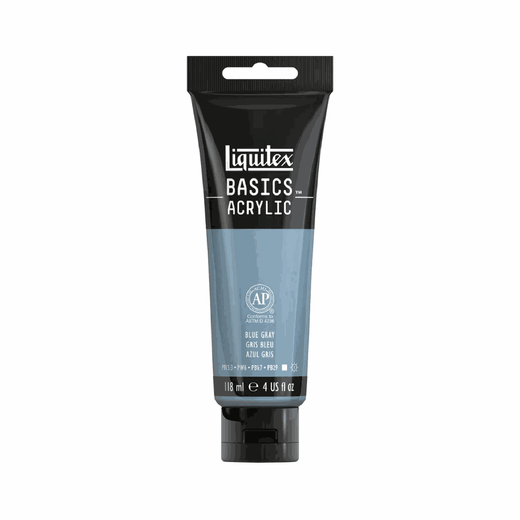 Liquitex BASICS Acrylic 118ml Blue Grey  *ND*