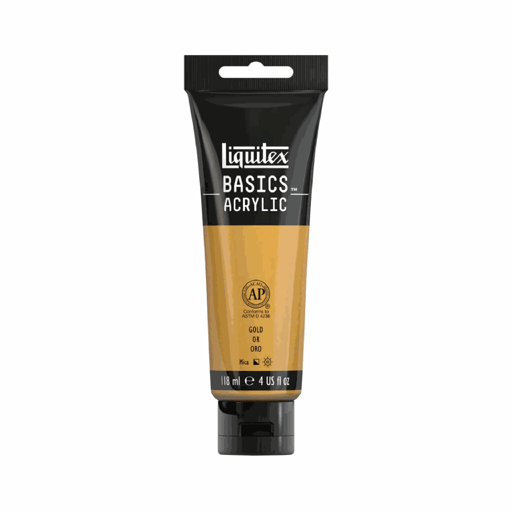 Liquitex BASICS Acrylic 118ml Gold *ND*