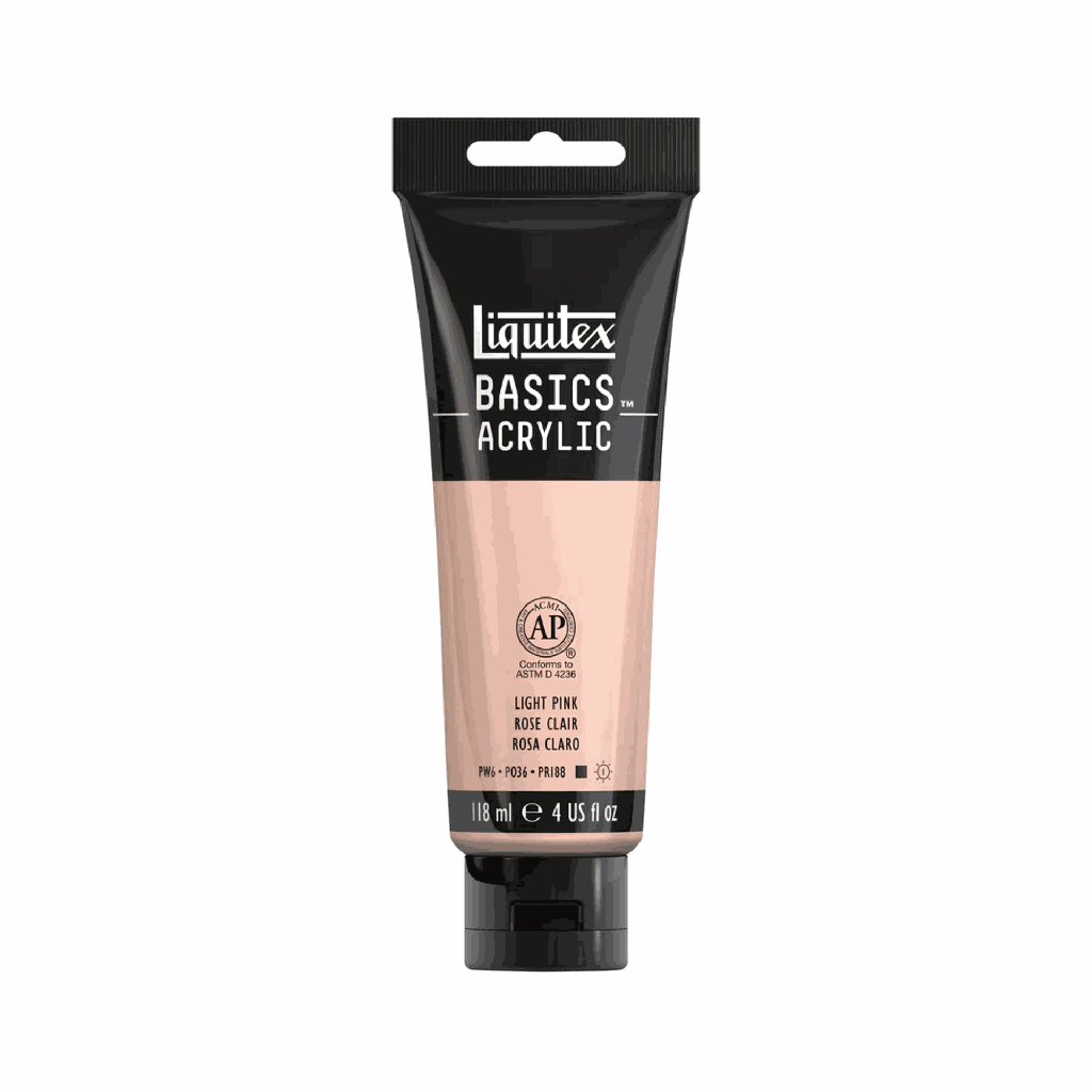 Liquitex BASICS Acrylic 118ml Light Portrait Pink  *ND*