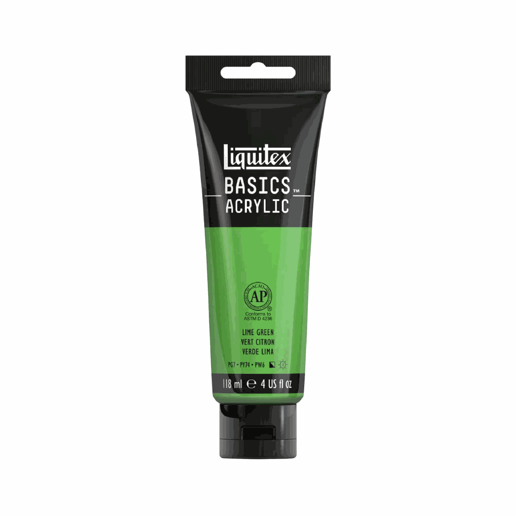 Liquitex BASICS Acrylic 118ml Lime Green *ND*