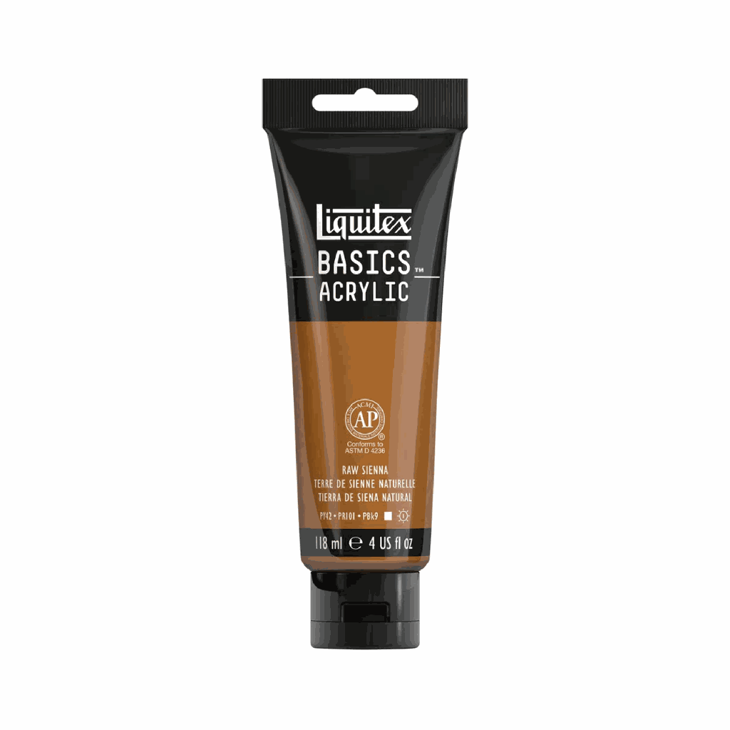 Liquitex BASICS Acrylic 118ml Raw Sienna *ND*