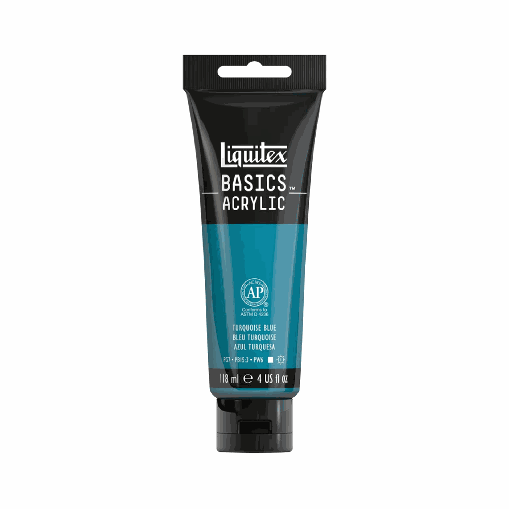 Liquitex BASICS Acrylic 118ml Turquoise Blue *ND*