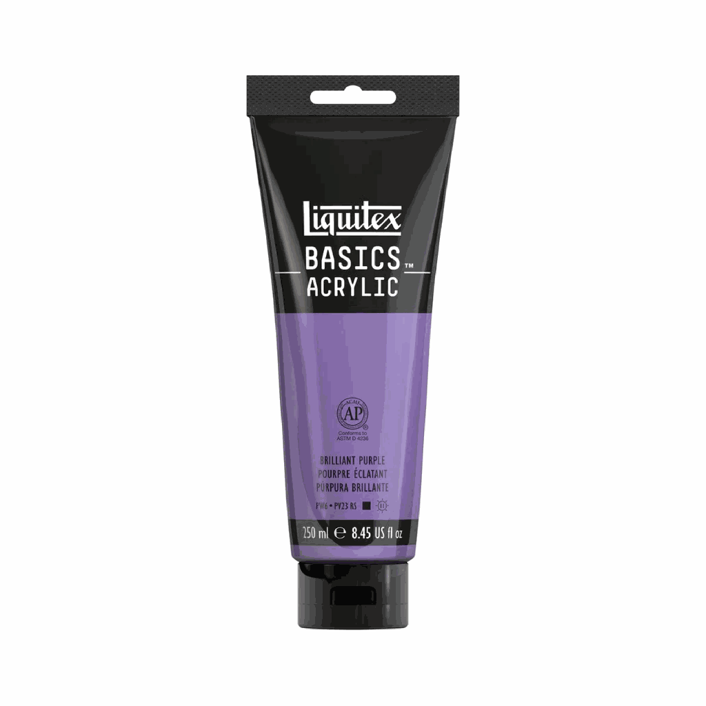 Liquitex BASICS Acrylic 250ml Brilliant Purple *ND*