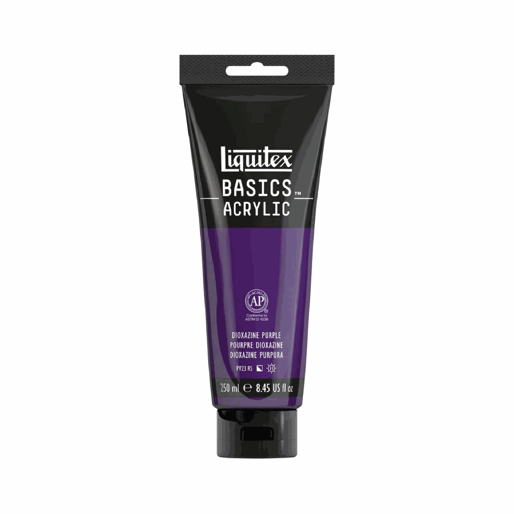 Liquitex BASICS Acrylic 250ml Dioxazine Purple *ND*