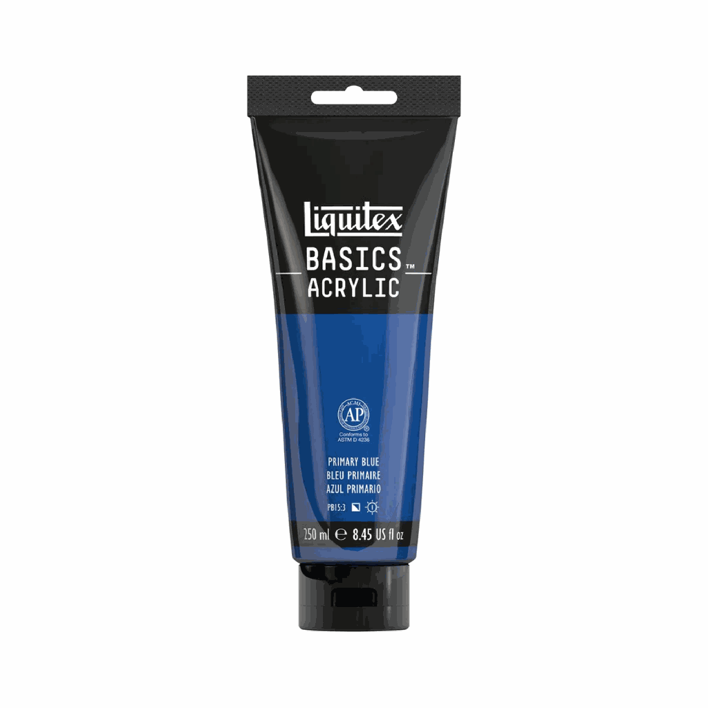 Liquitex BASICS Acrylic 250ml Primary Blue *ND*