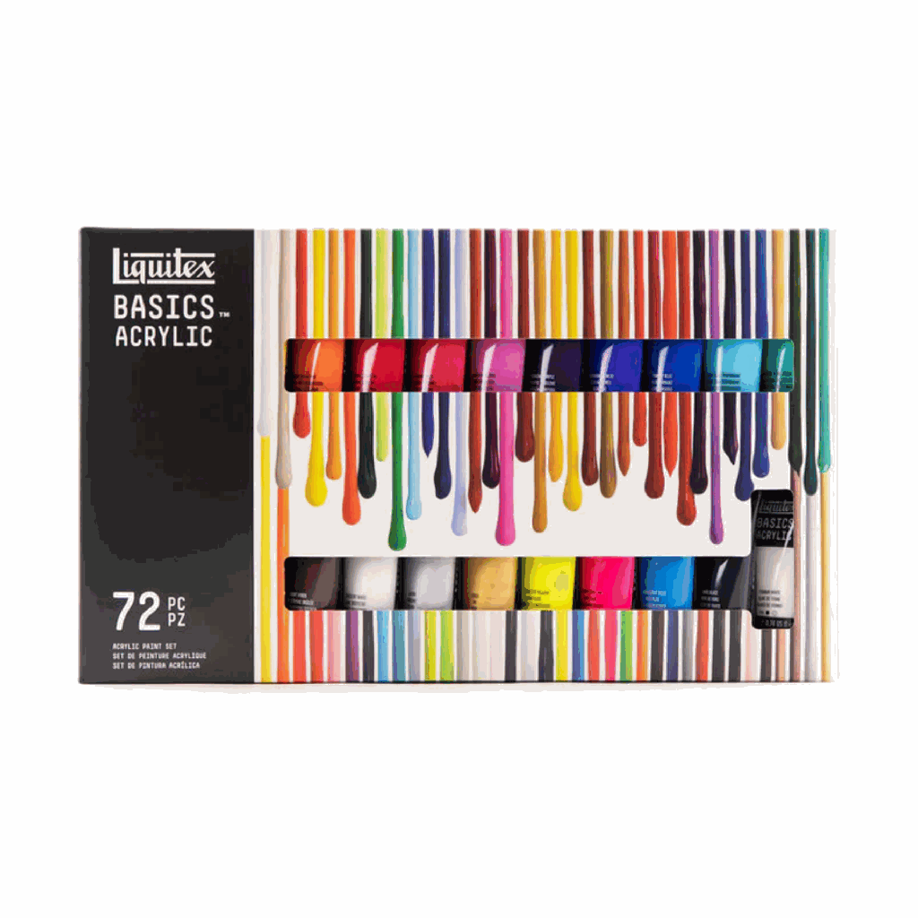 Liquitex BASICS Acrylic Complete Set 72x22ml **ND**