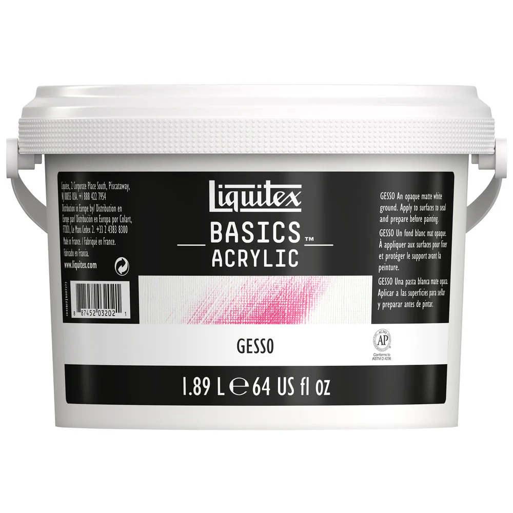 Liquitex BASICS Acrylic Gesso 1.89L **ND**