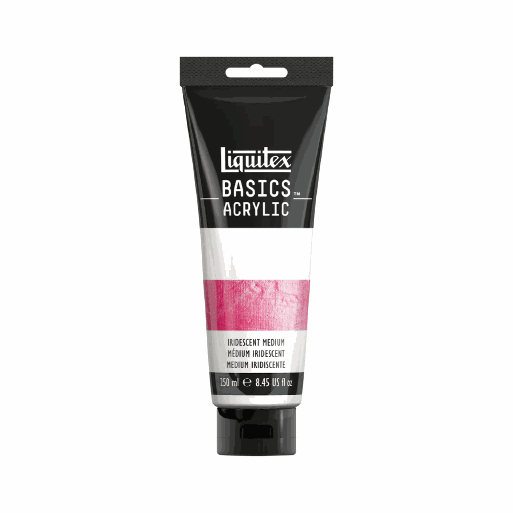 Liquitex BASICS Acrylic Iridescent Medium 250ml **ND**