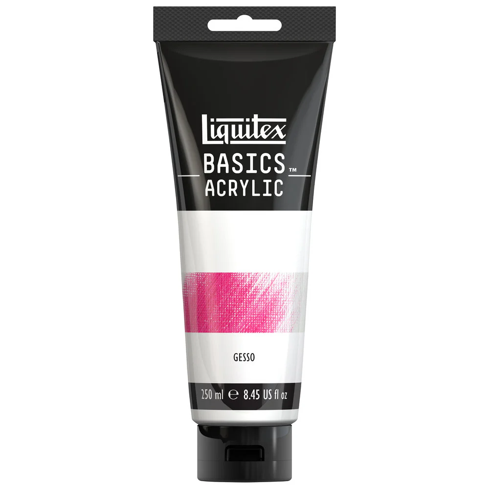 Liquitex Grounds Gesso Basics 250ml Tube **ND**