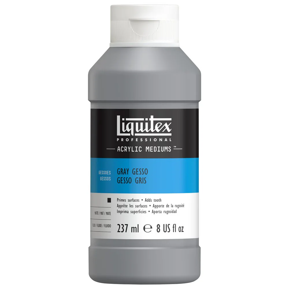Liquitex Grounds Gesso Neutral Gray 237ml **ND**