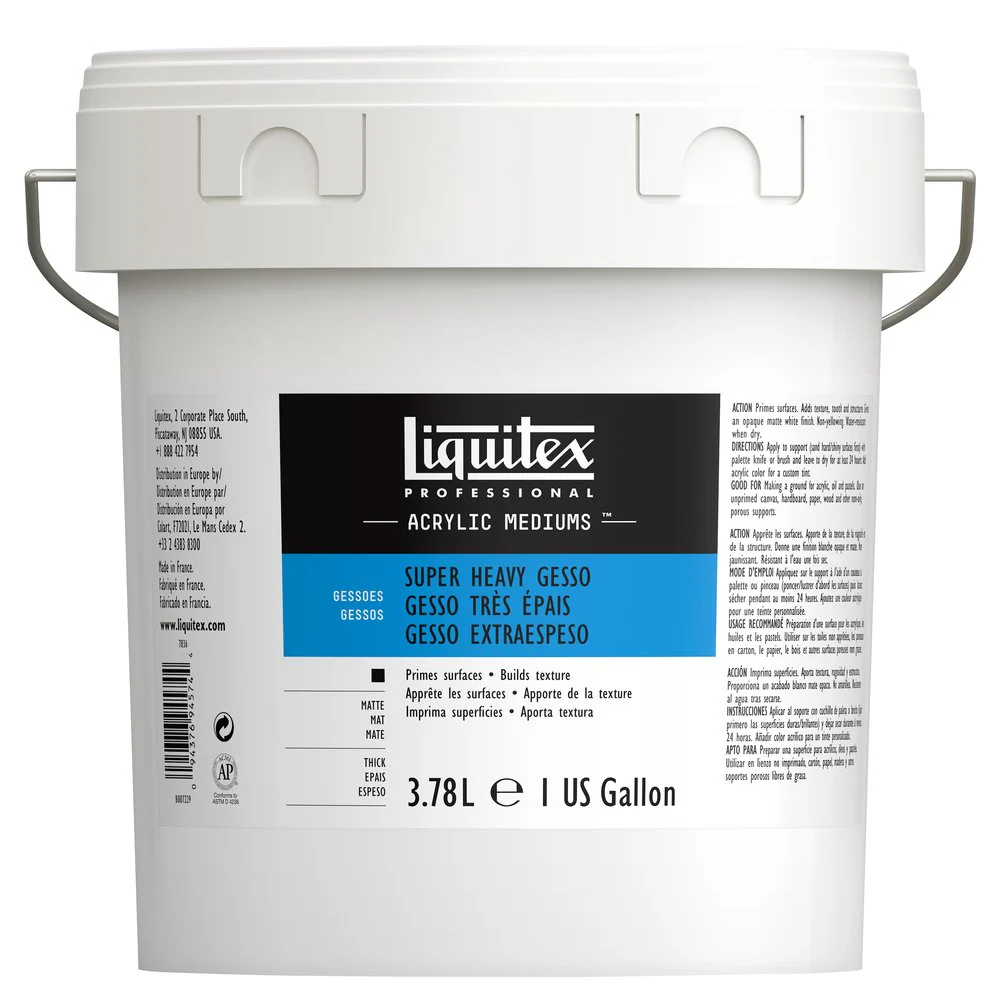 Liquitex Grounds Gesso Super Heavy 3.78L **ND** **SO**