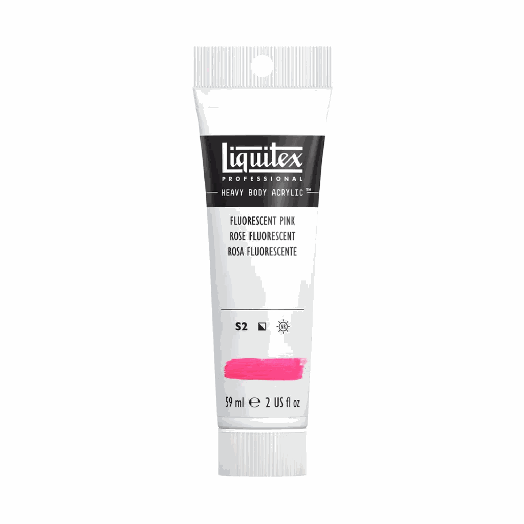 Liquitex Heavy Body Acrylic 2oz Tube Fluorescent Pink S2 **ND**