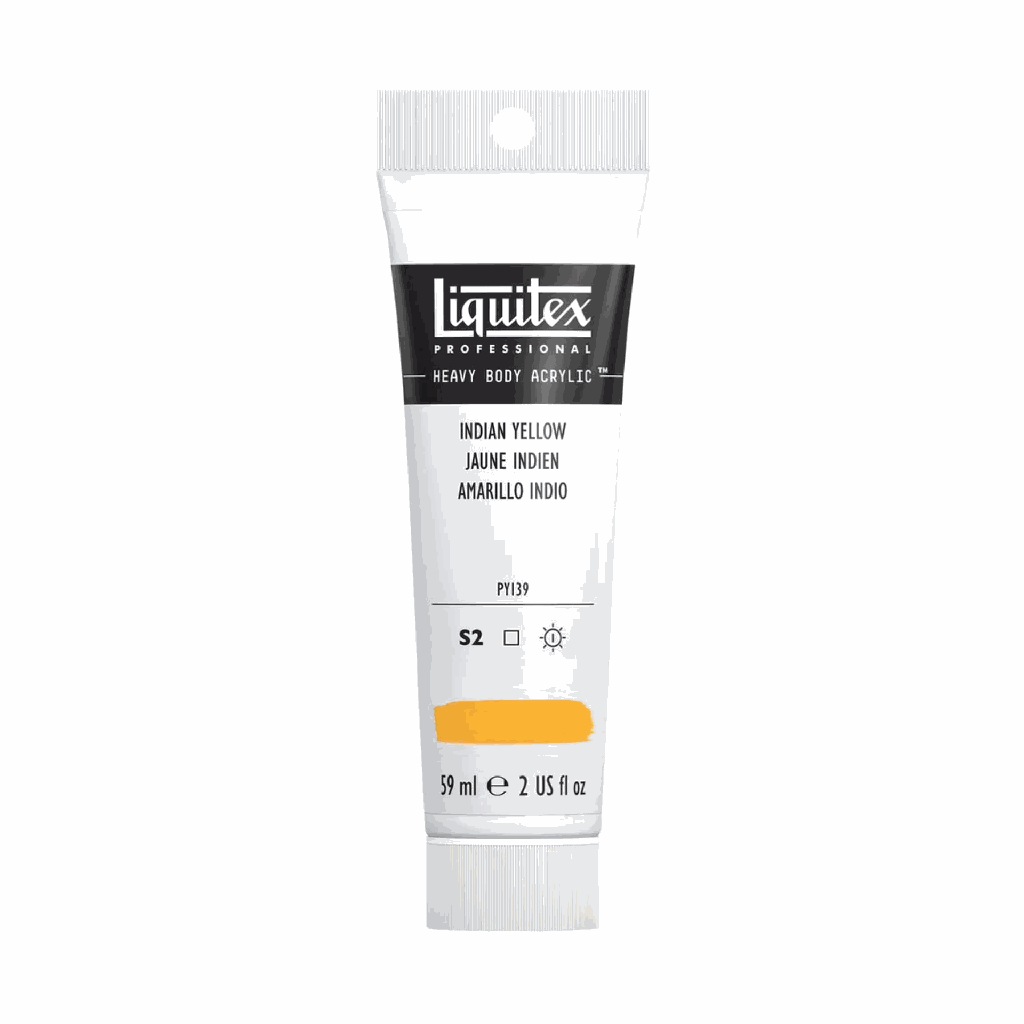 Liquitex Heavy Body Acrylic 2oz Tube Indian Yellow S2 **ND**