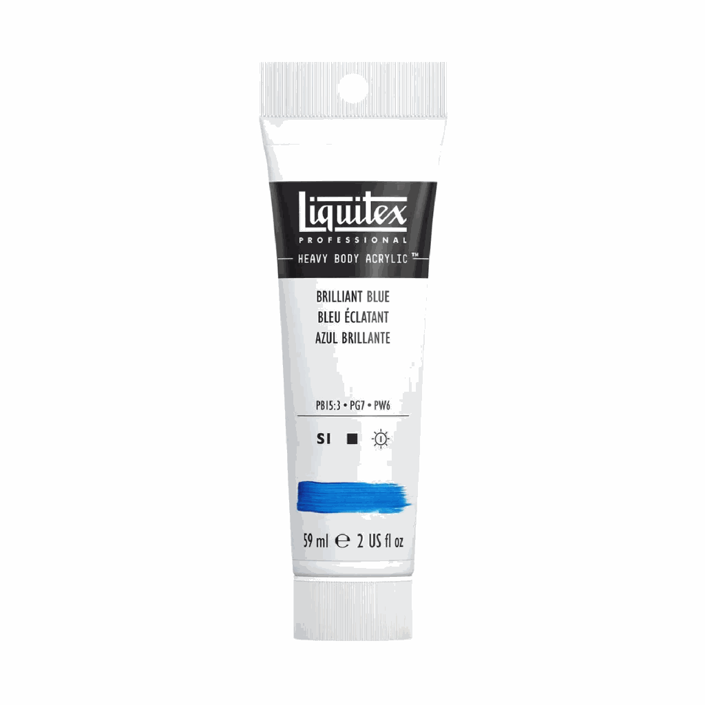 Liquitex Heavy Body Acrylic 2oz Tube Brilliant Blue S1 **ND**