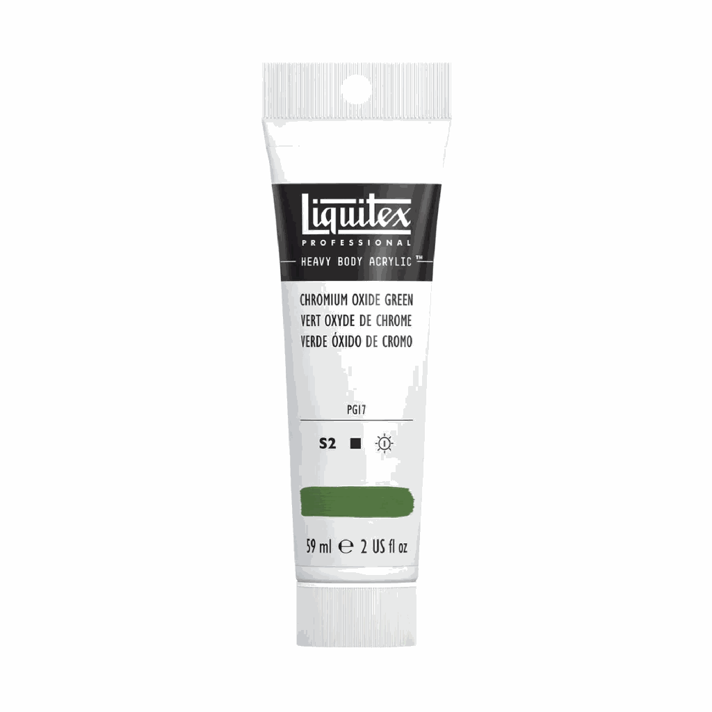 Liquitex Heavy Body Acrylic 2oz Tube Chromium Oxide Green S2 **ND**